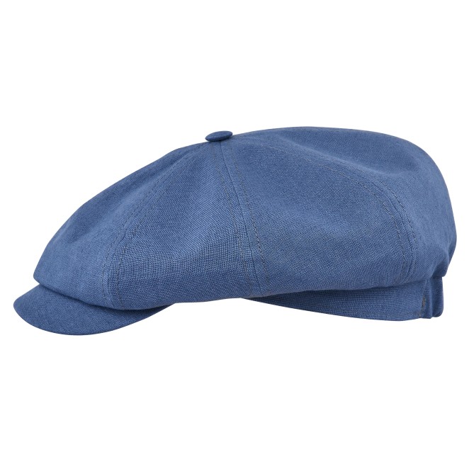 Rowdy Summer Linen 8 Panel Newsboy Cap, a perfect sun protective hat