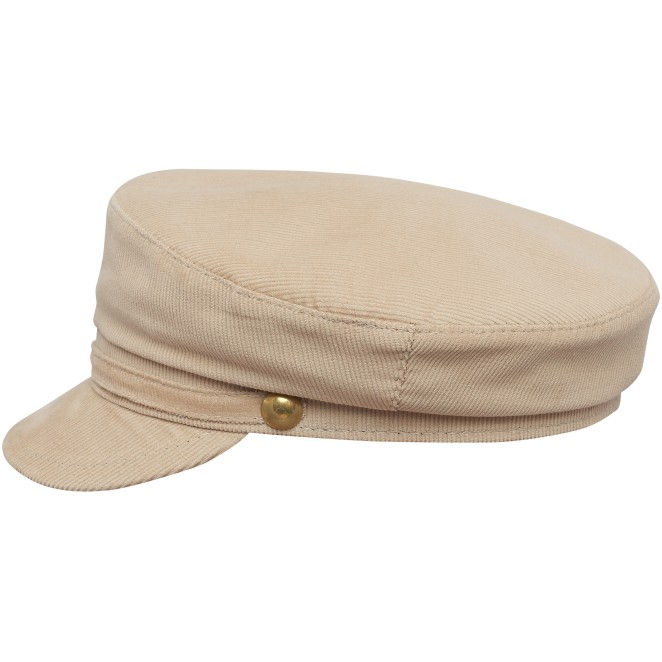 Pireus - breton Liverpool style cap made of cotton corduroy