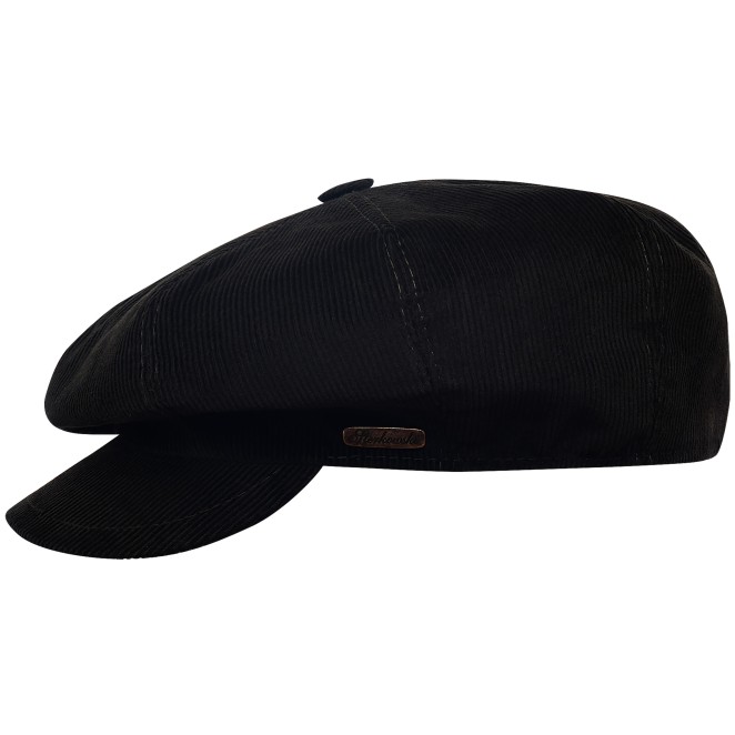 Vigo newsboy 8 panels cap sewed with cotton cloth - viscose lining