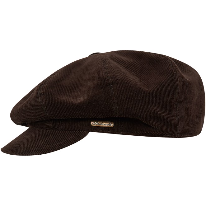 Vigo newsboy 8 panels cap sewed with cotton cloth - viscose lining