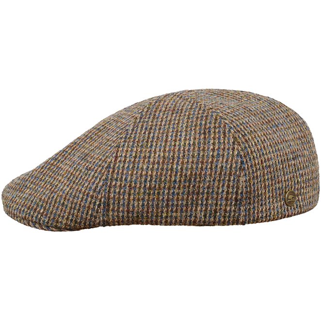 Rusty - duckbil cap made of genuine Harris Tweed (100% wool)