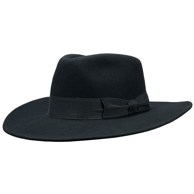 Chicago Sheep Wool Felt Men's Classic Fedora Hat