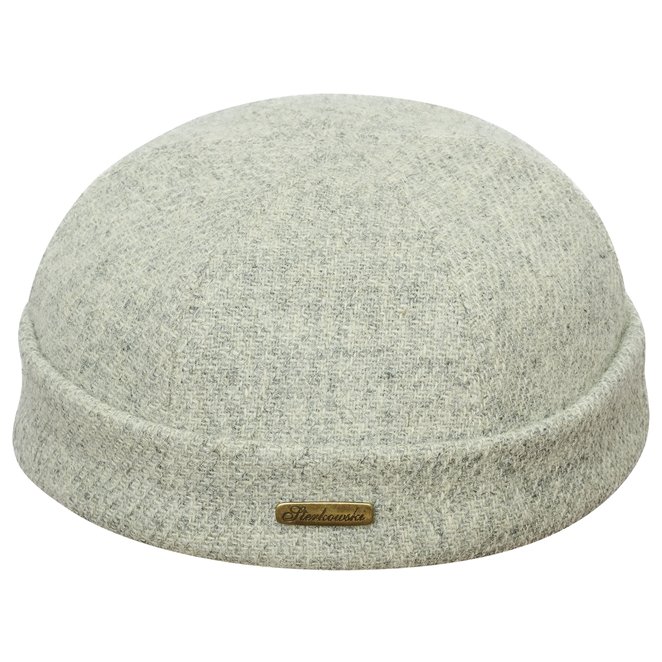 Docker comfortable beanie cap made of genuine Harris Tweed (100% wool)